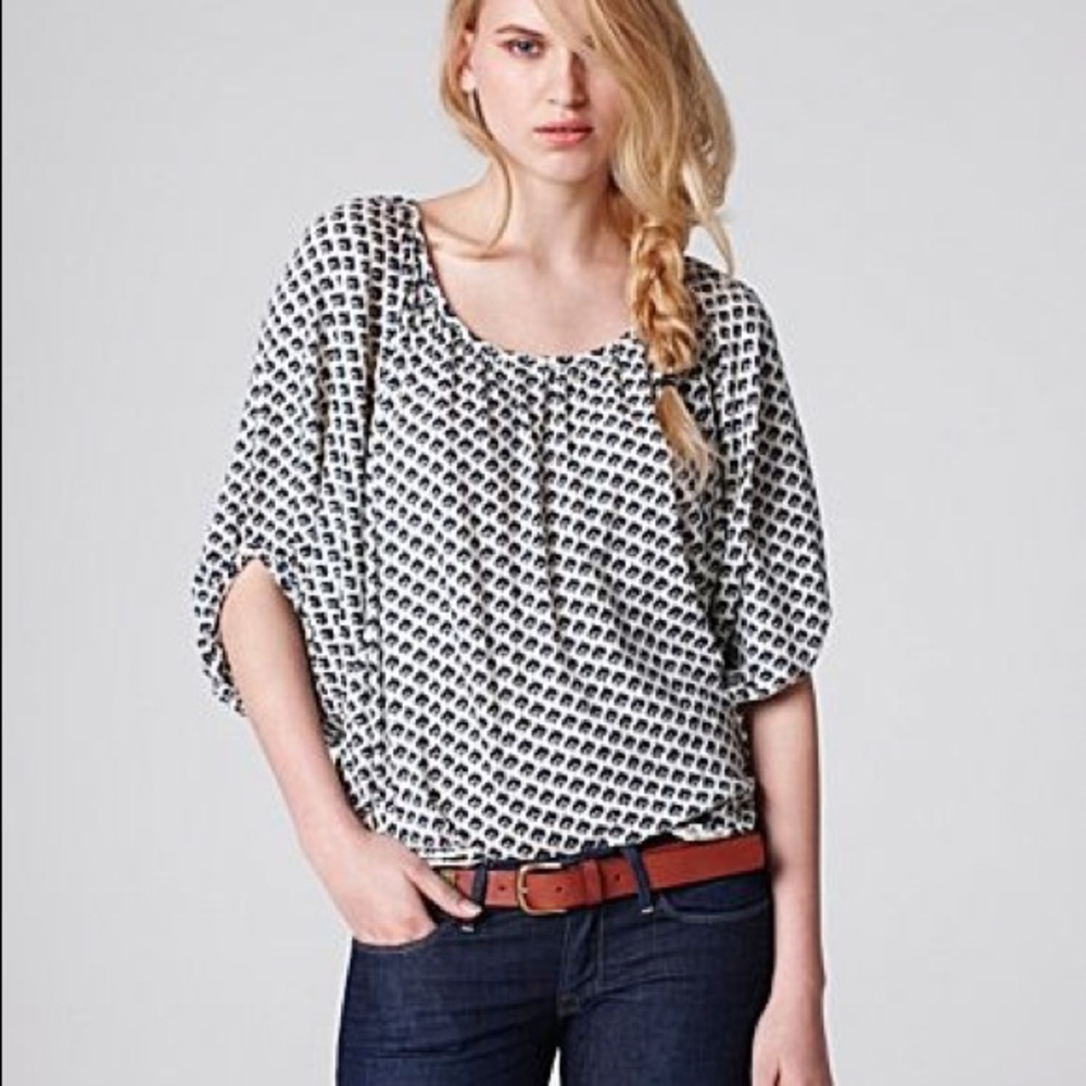 John Robshaw for Lucky Josephine top. Size M